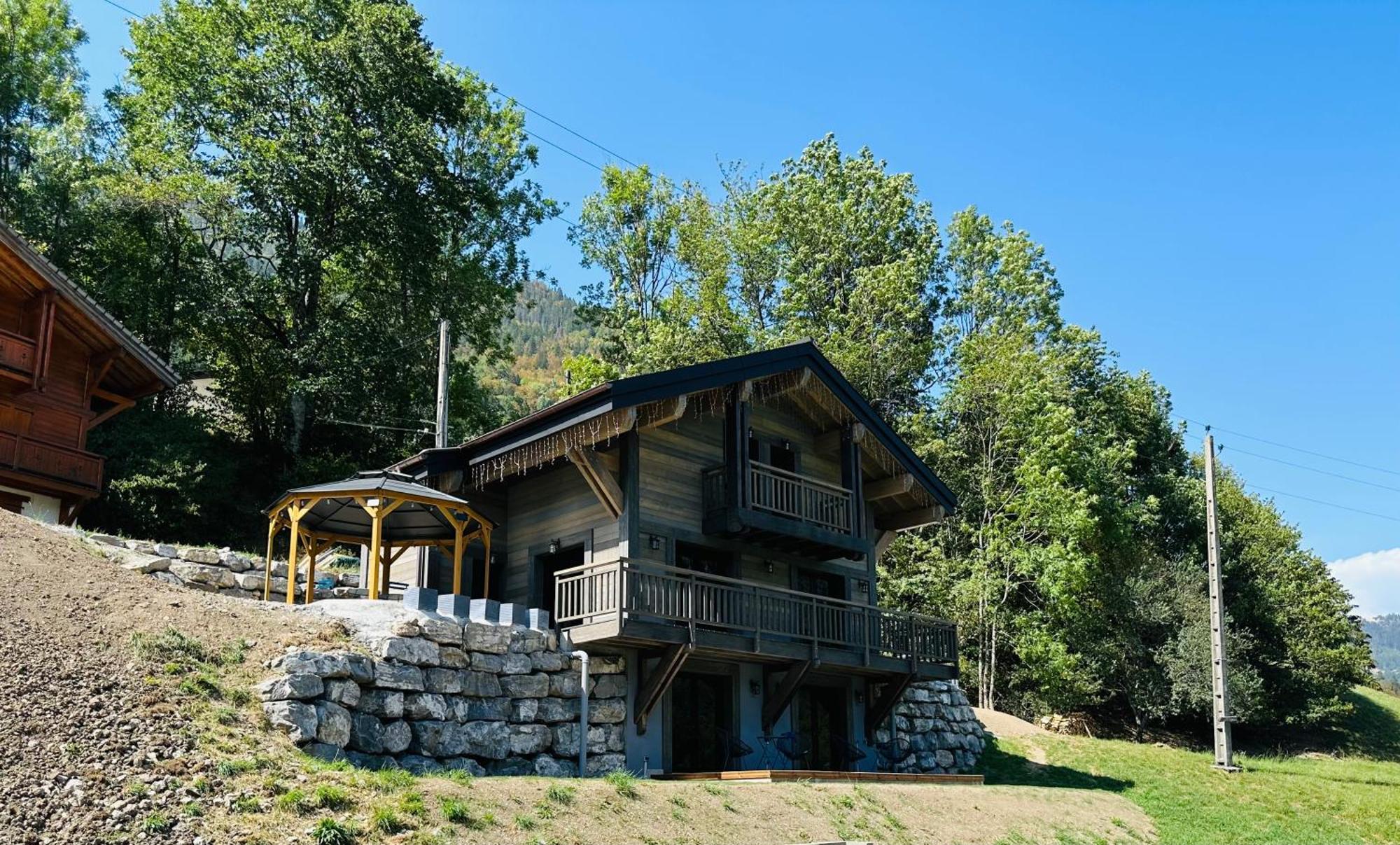 Chalet Du Bonheur Villa Bonnevaux  Dış mekan fotoğraf