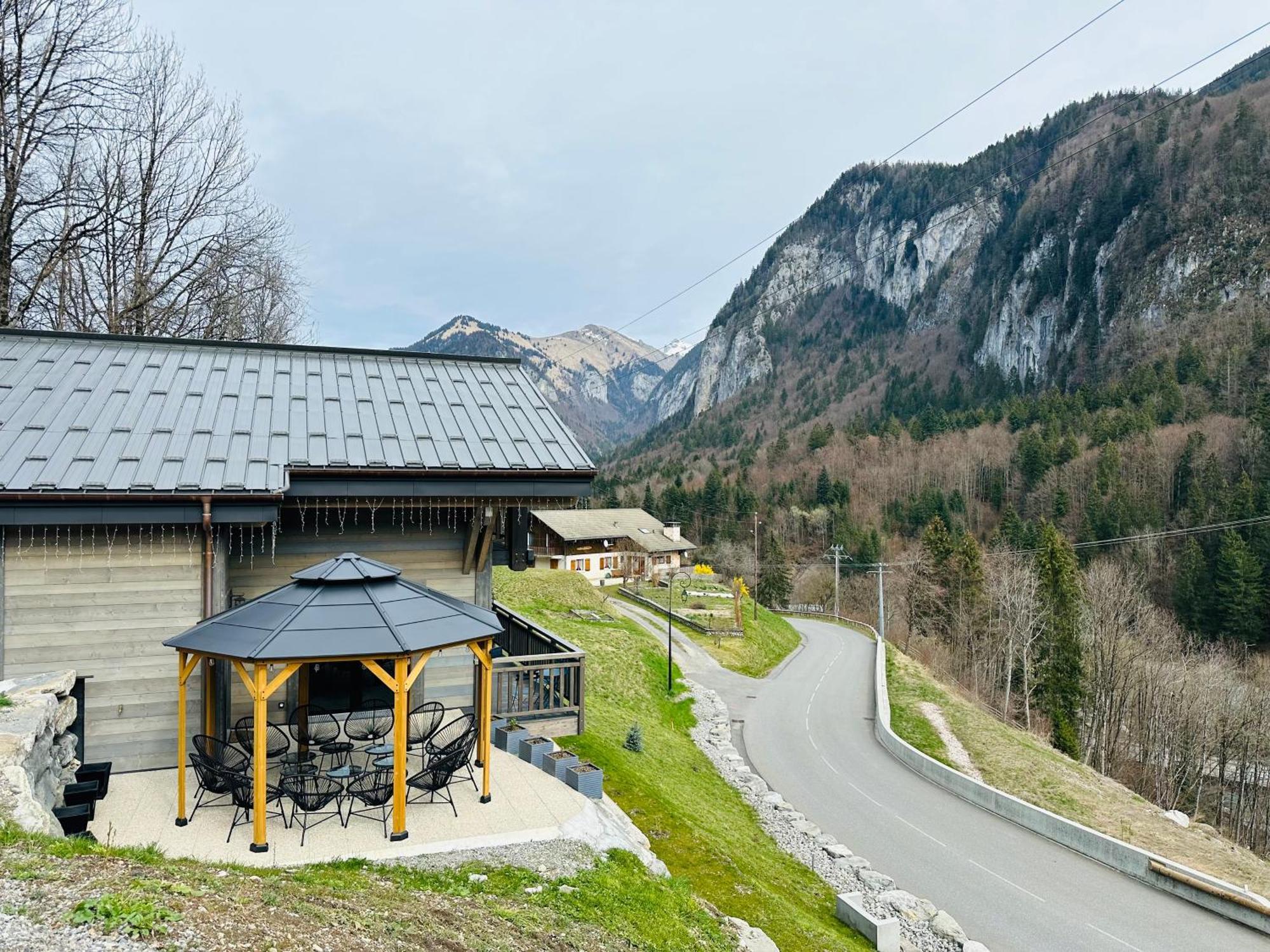 Chalet Du Bonheur Villa Bonnevaux  Dış mekan fotoğraf