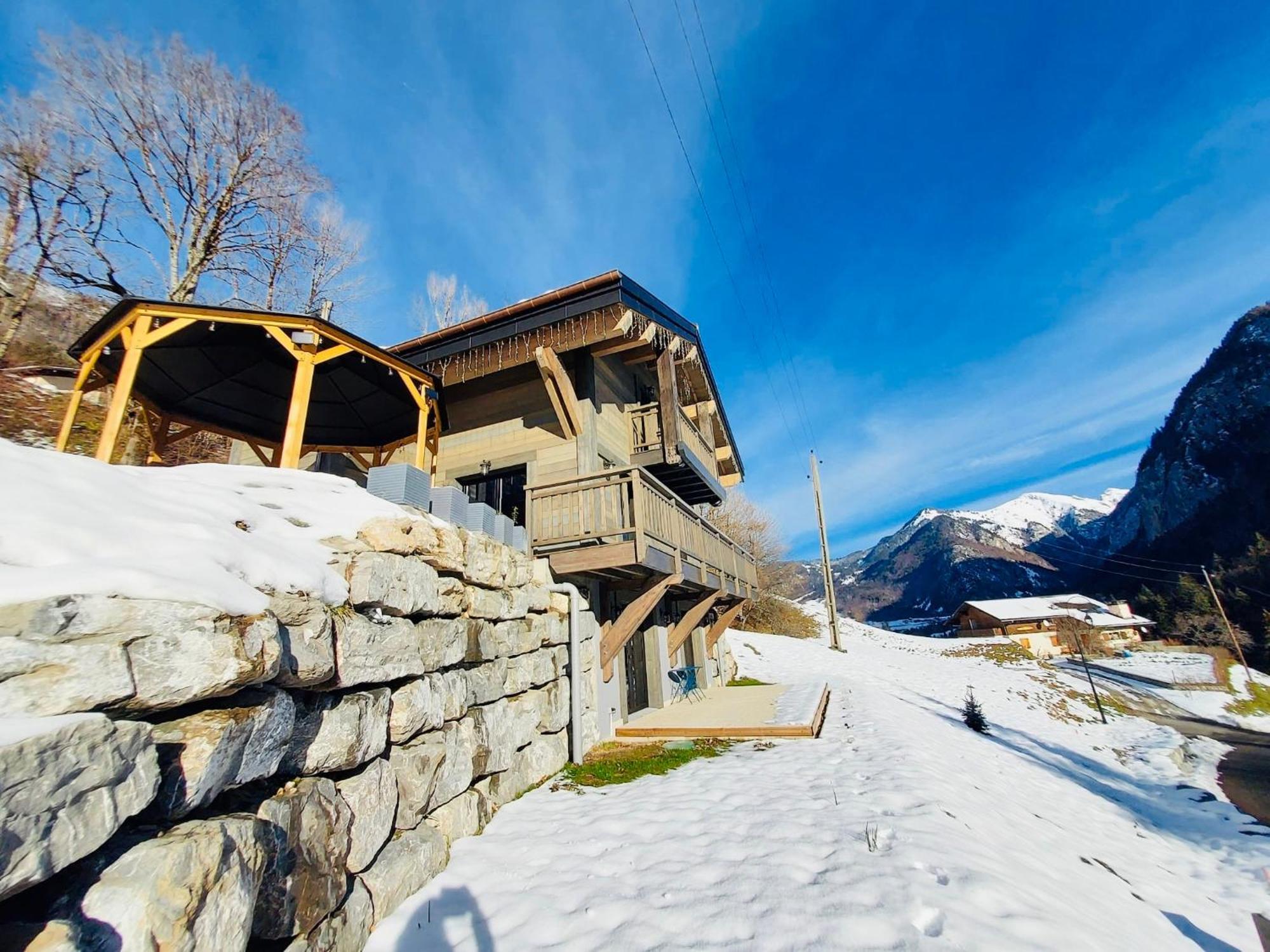 Chalet Du Bonheur Villa Bonnevaux  Dış mekan fotoğraf