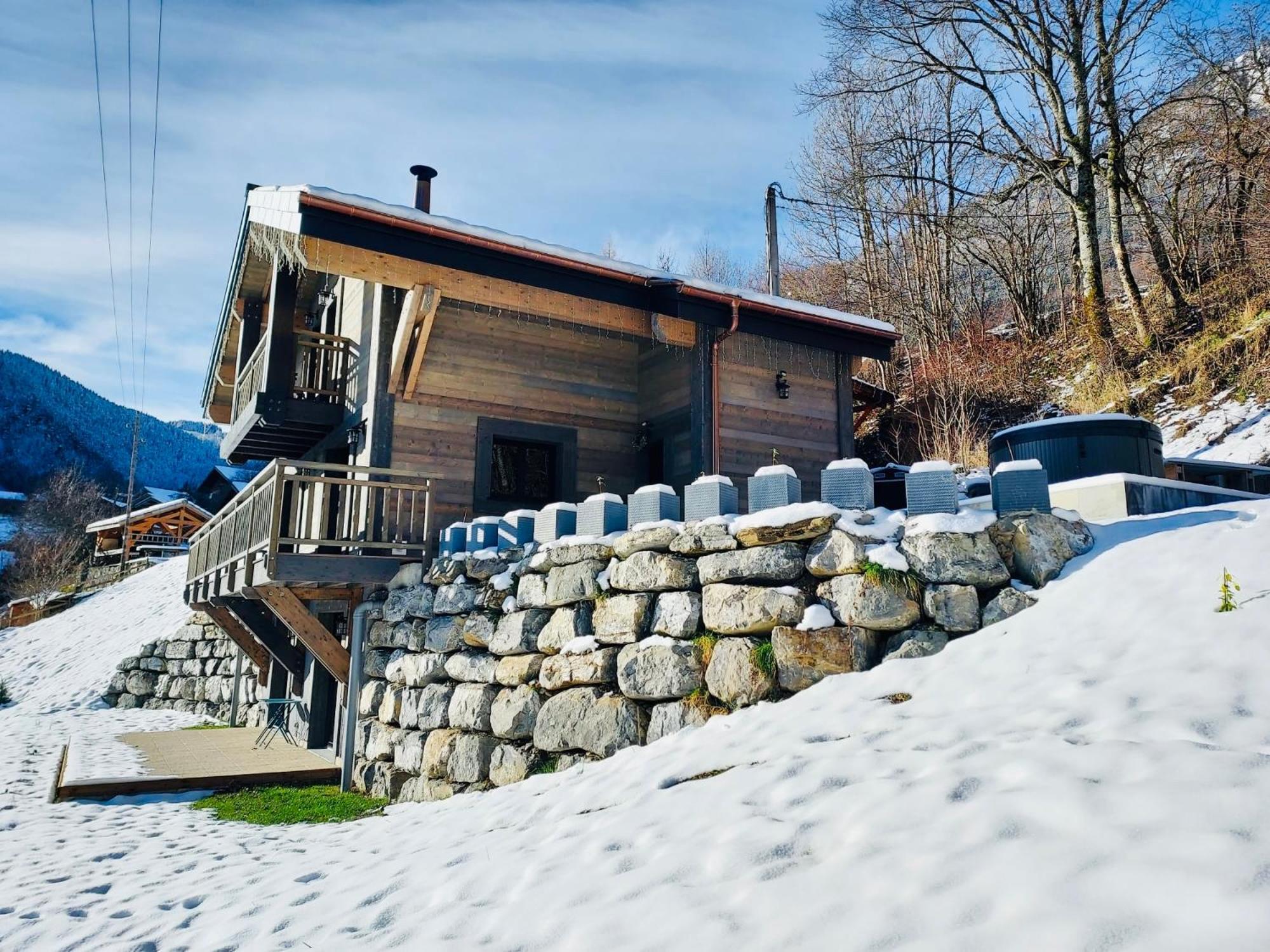 Chalet Du Bonheur Villa Bonnevaux  Dış mekan fotoğraf